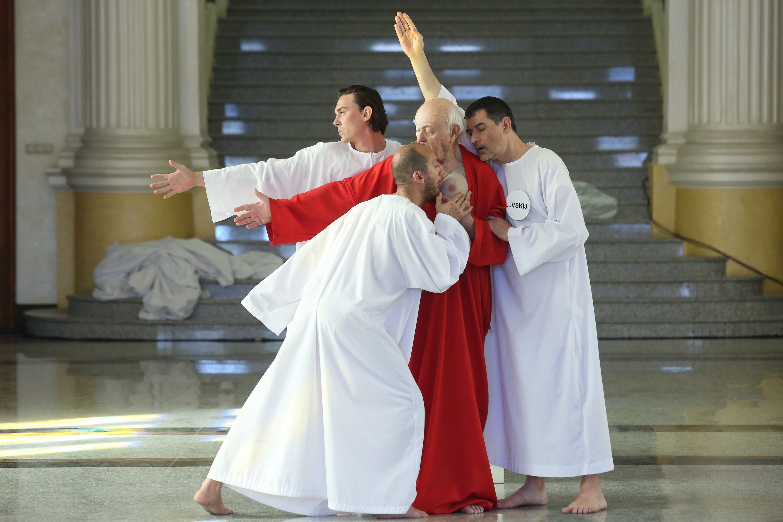 Skats no Romeo Kasteluči izrādes 