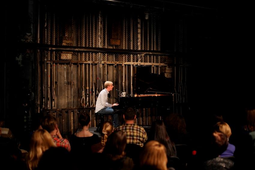 Skats no koncertuzveduma