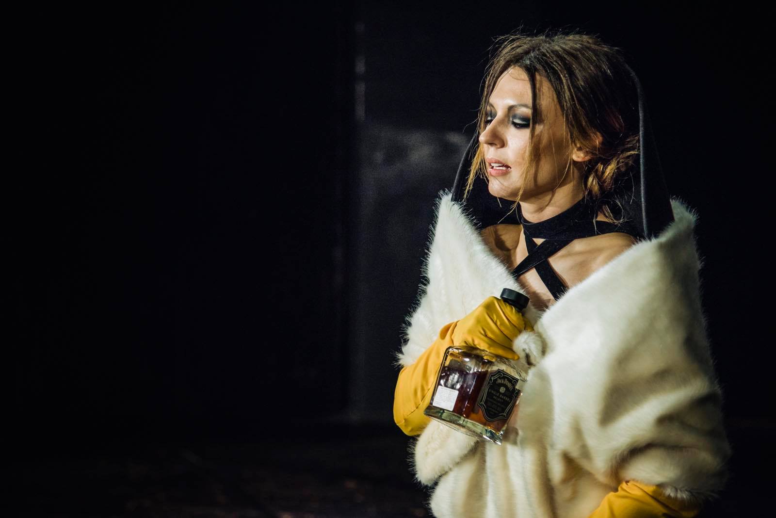 Anete Krasovska - Blanša Dibuā izrādē 