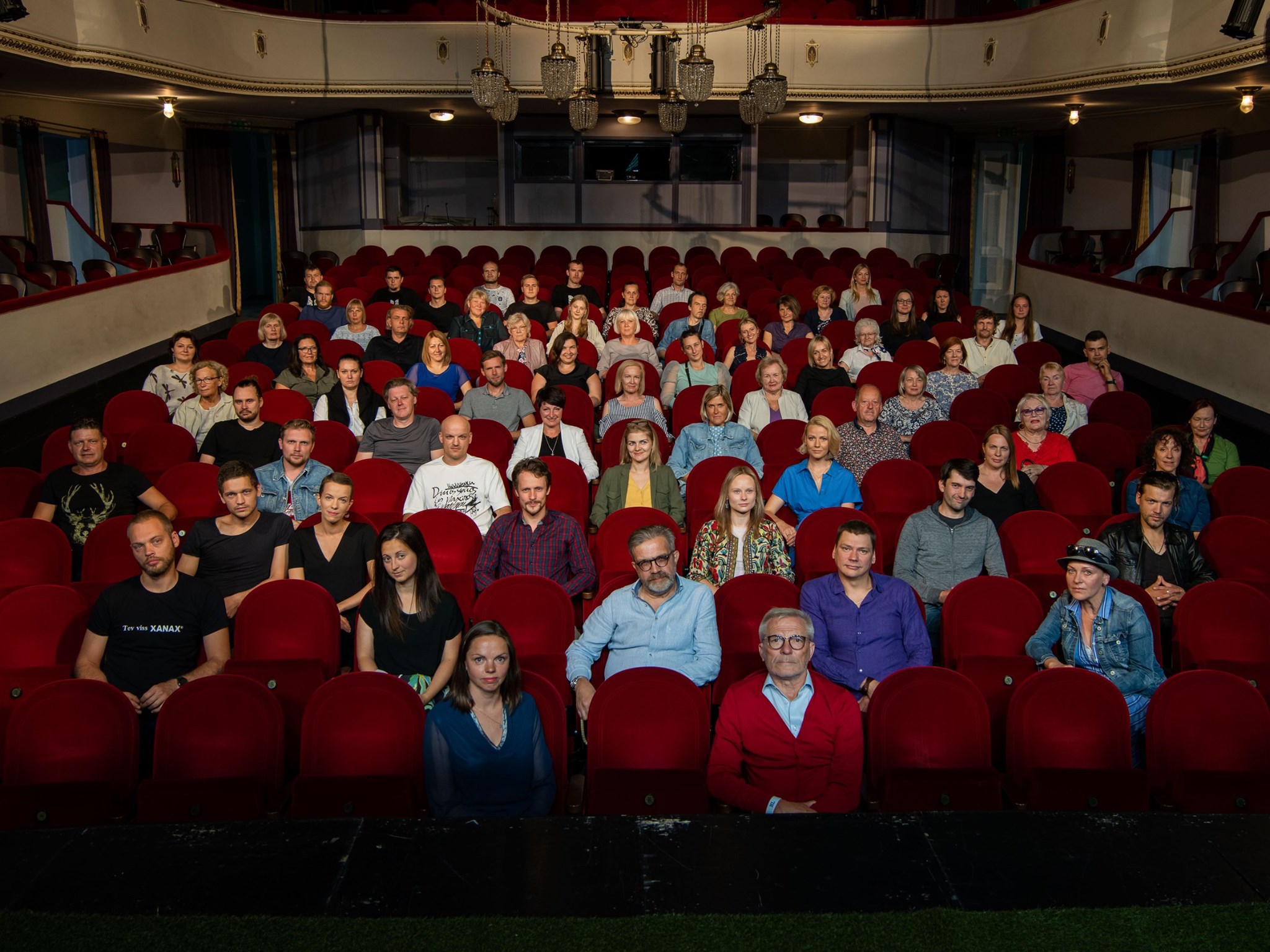 Liepājas teātra kolektīvs, sākot teātra 114. sezonu // Publicitātes foto