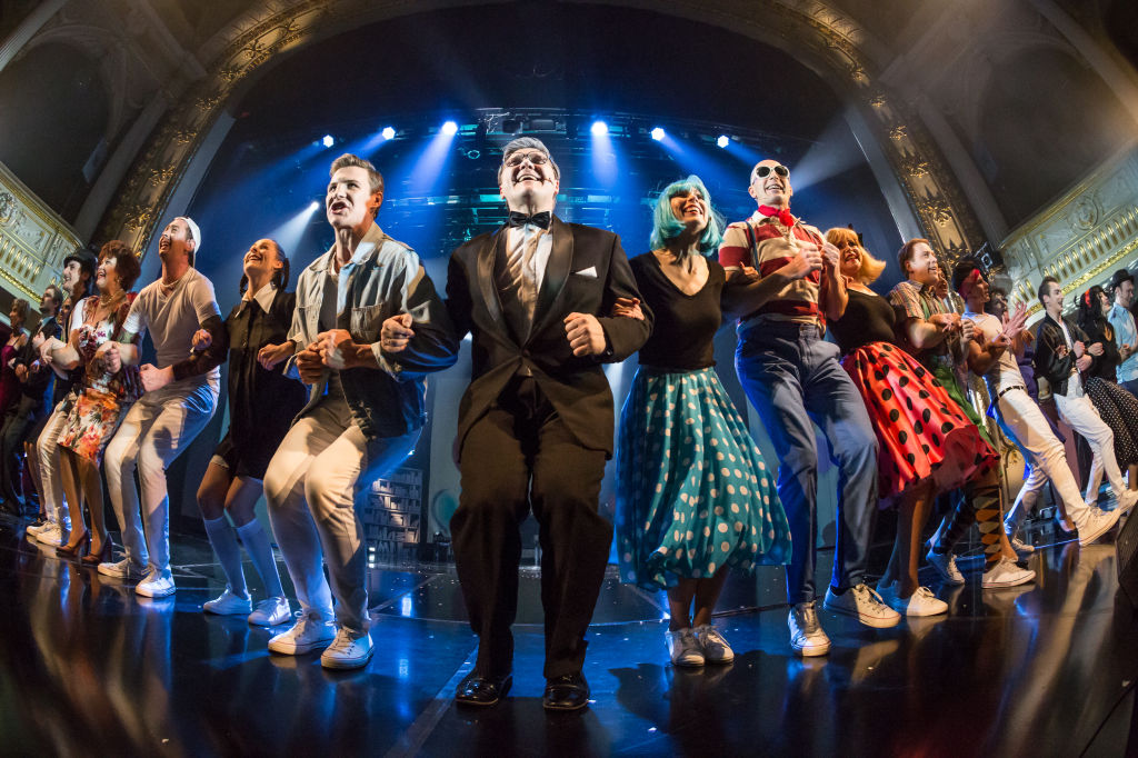 Skats no Nacionālā teātra izrādes 