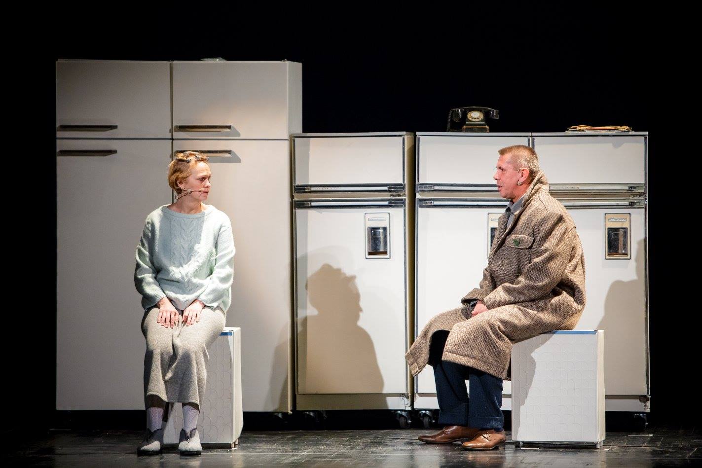 Tamāra Tamāra – Žanna Lubgāne, Iļjins – Mihails Samodahovs // Foto – Sandra Rogozina