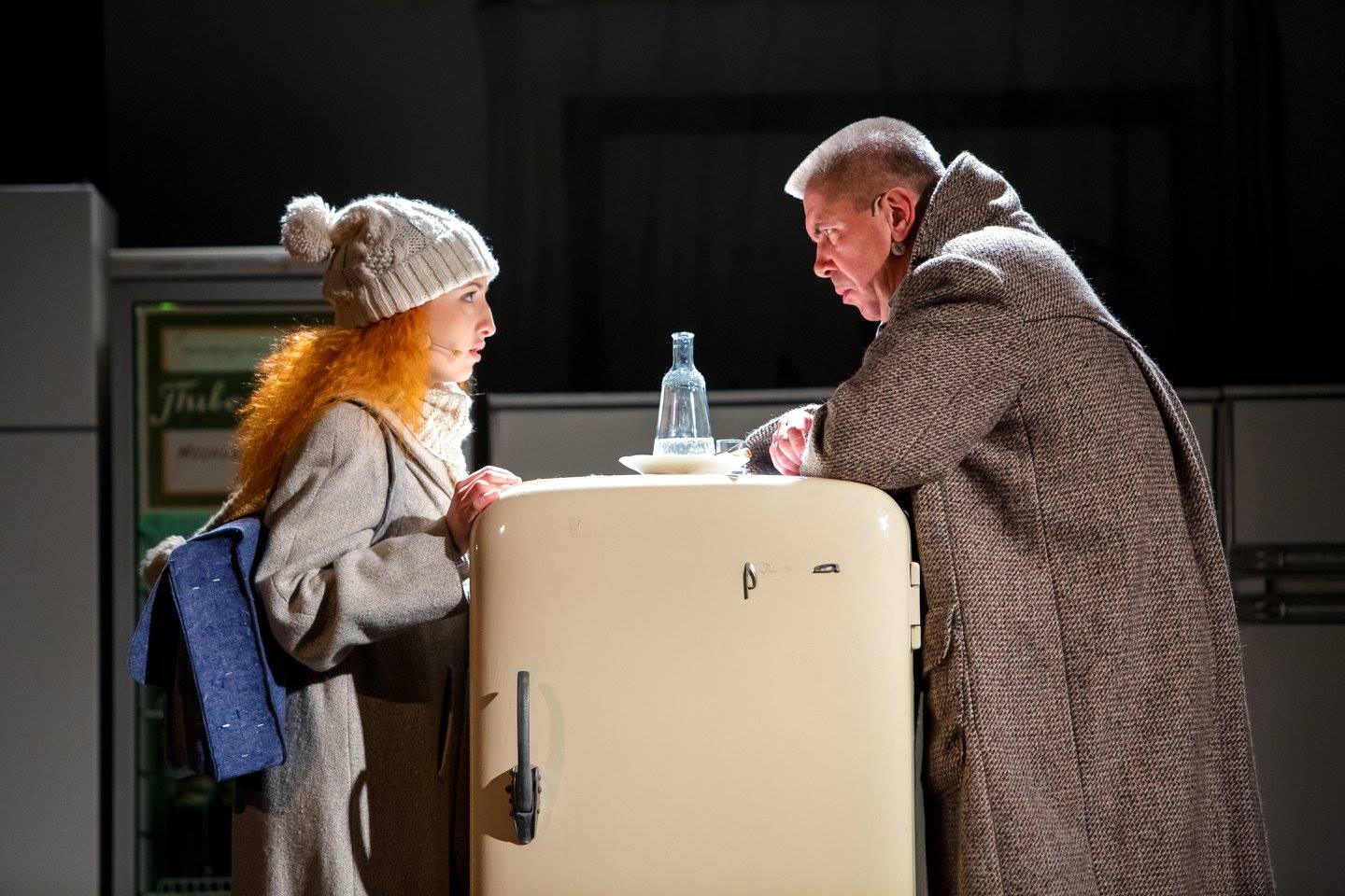 Katja – Milena Rožanska, Iļjins – Mihails Samodahovs // Foto – Sandra Rogozina