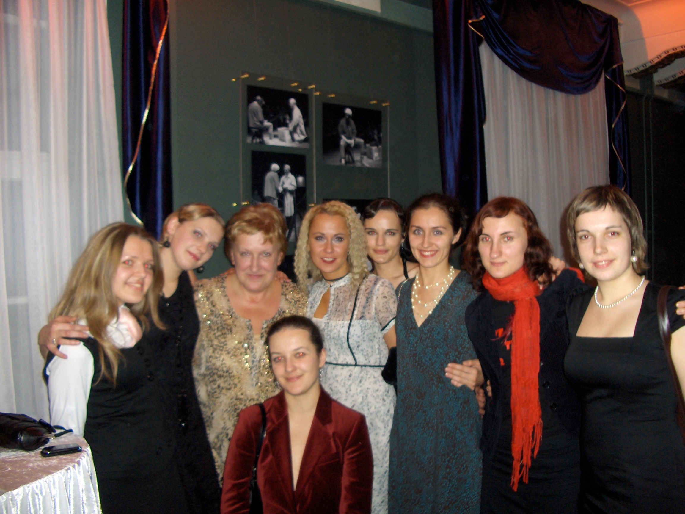 2007. gada teātra kritikas bakalauru studiju kurss // Foto no privātā arhīva