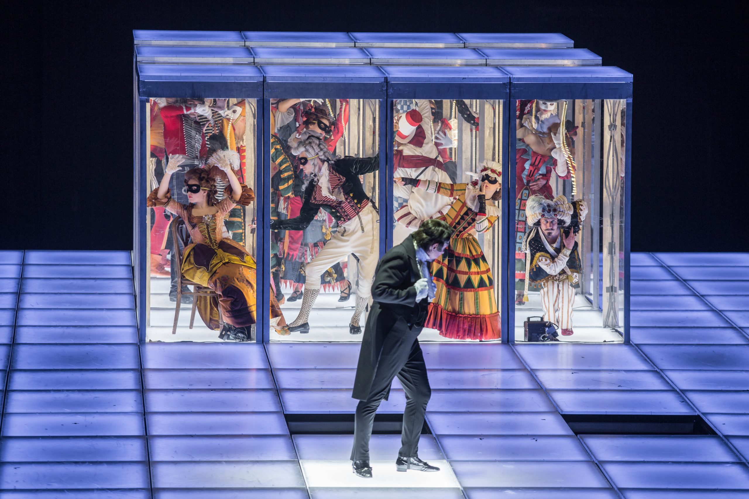 Skats no Valērija Fokina izrādes 