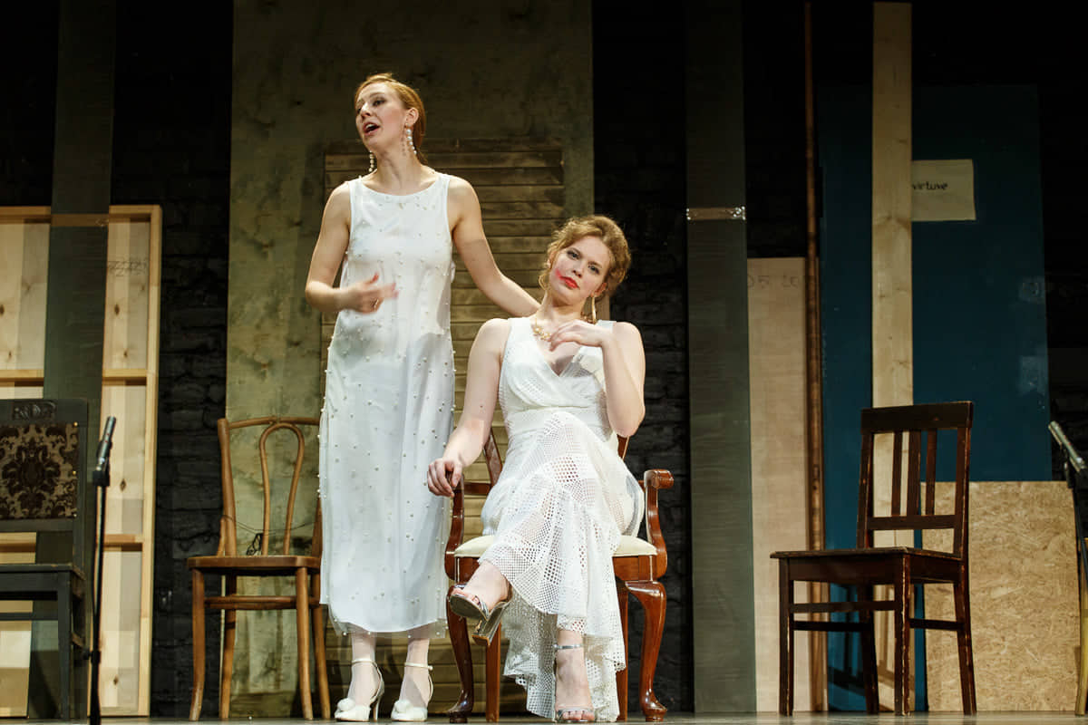 Skats no diplomdarba izrādes 