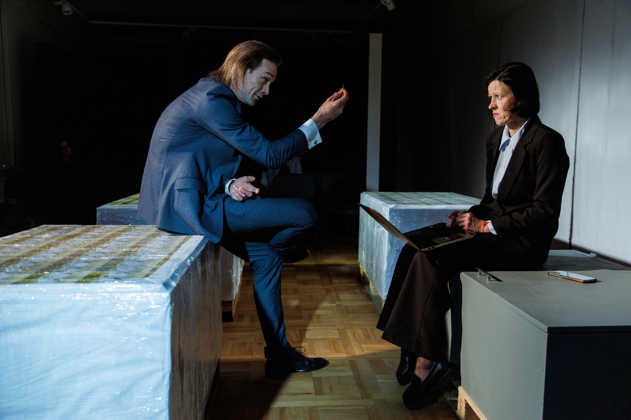 Fēlikss – Kaspars Zvīgulis, Elizabete – Ilze Liepa // Foto – Matīss Markovskis