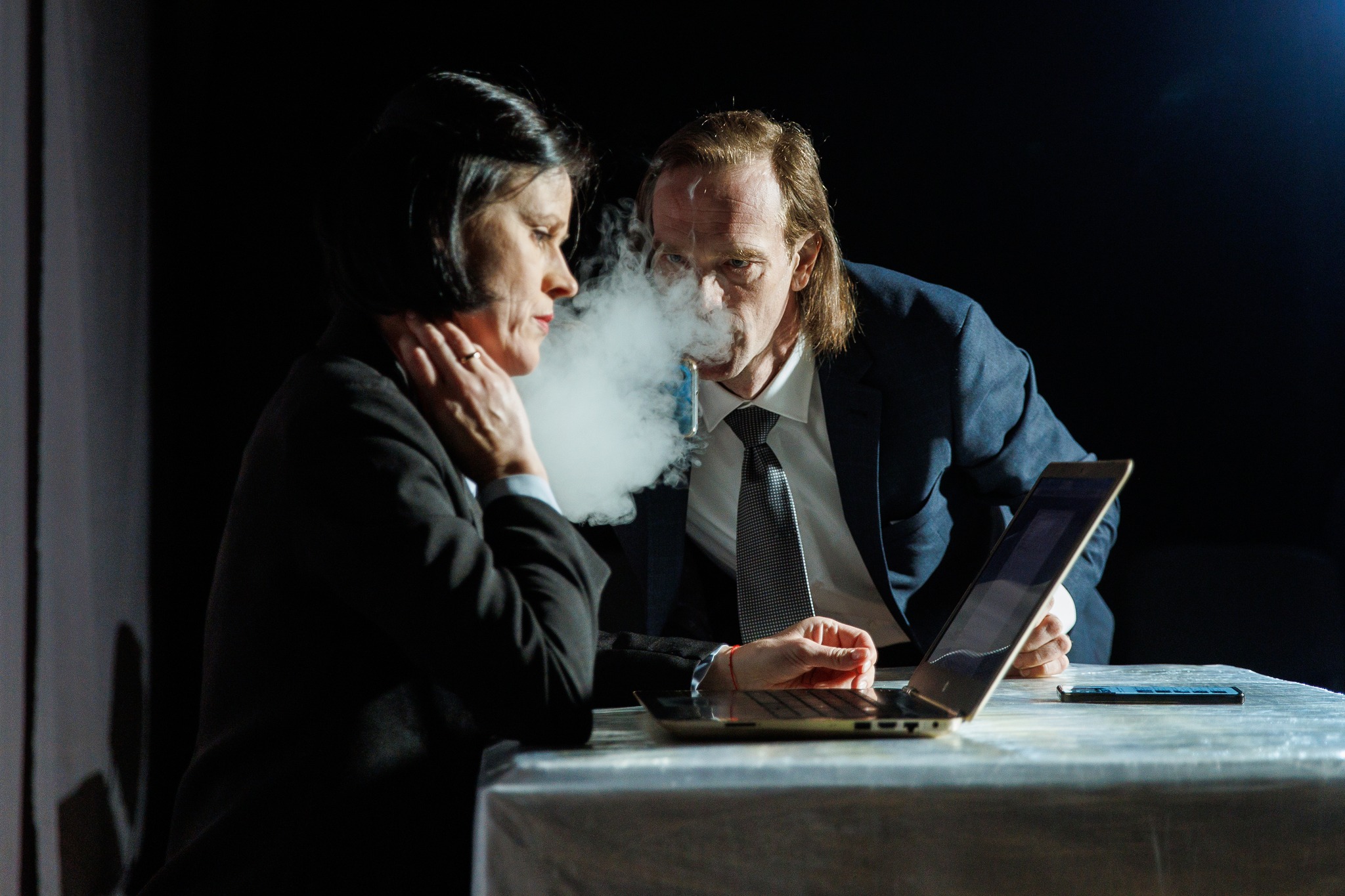 Elizabete – Ilze Liepa, Fēlikss – Kaspars Zvīgulis // Foto – Matīss Markovskis