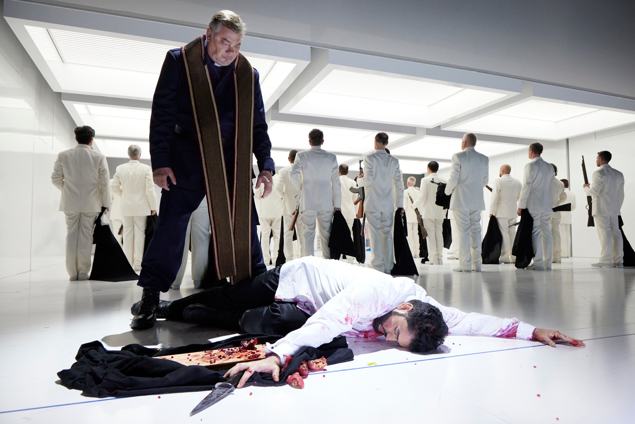 Skats no Berlīnes Valsts operas izrādes 