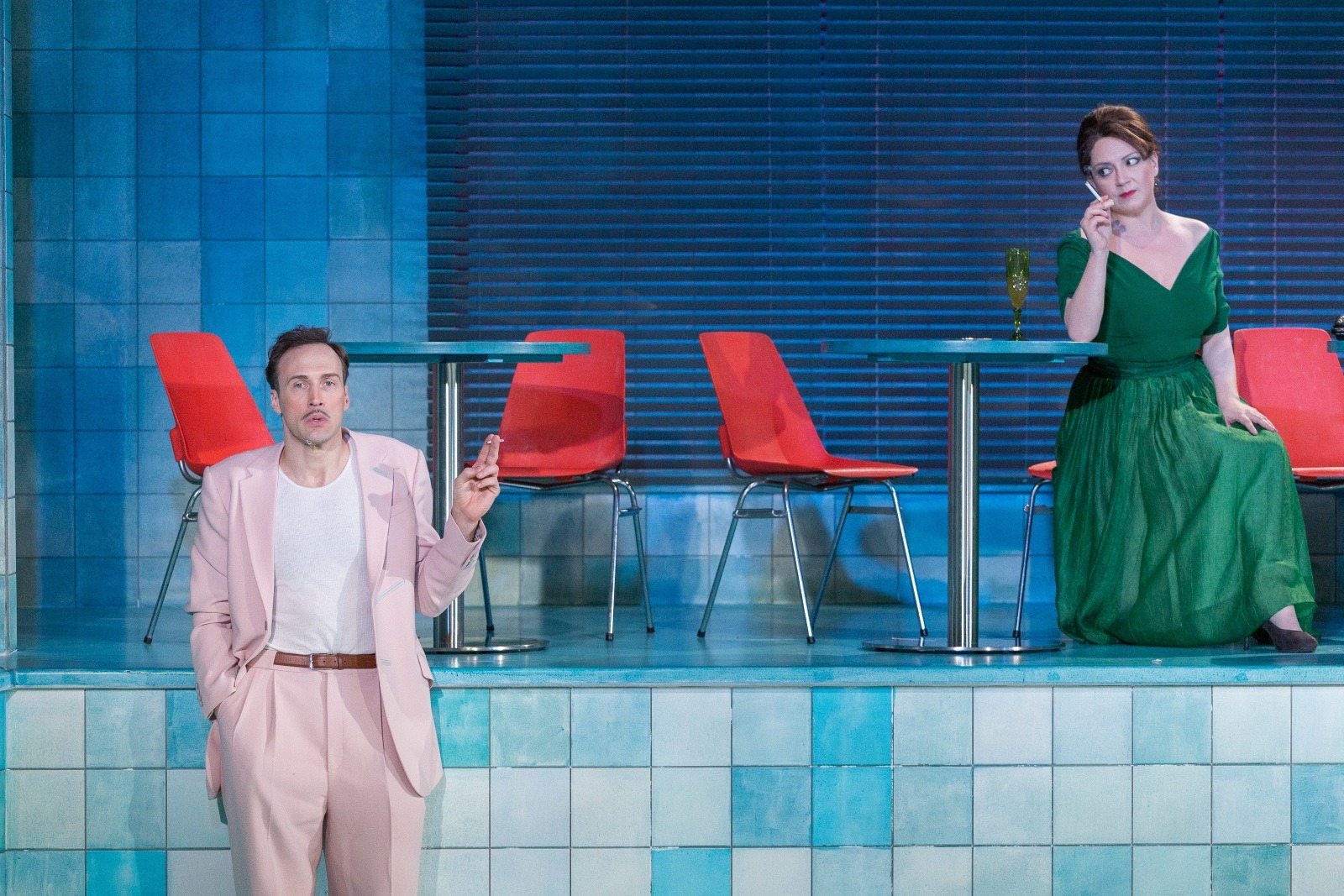 Šānss Veins – Ivars Krasts, Lūsijas jaunkundze – Sandra Kļaviņa // Foto – Jānis Deinats