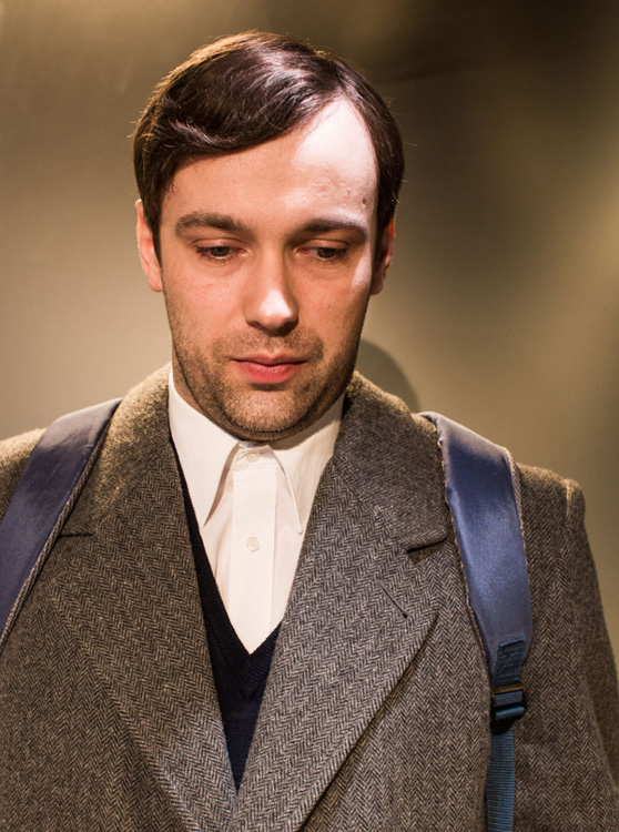 Jānis Āmanis izrādē 