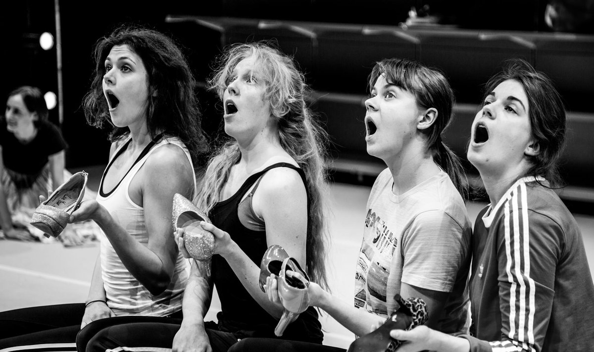 Skats no Igaunijas Mūzikas un Teātra akadēmijas izrādes 