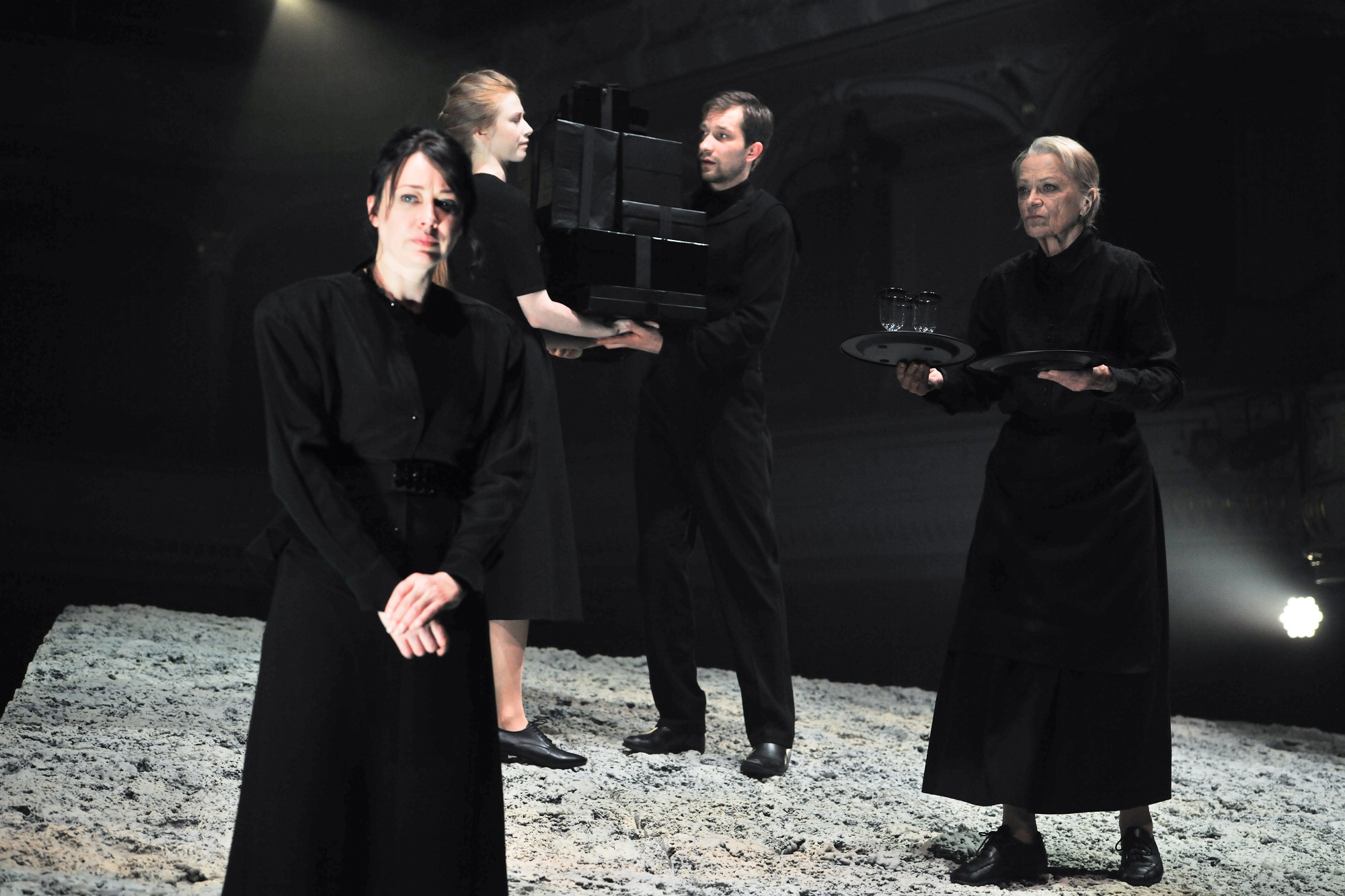 Skats no NT izrādes 