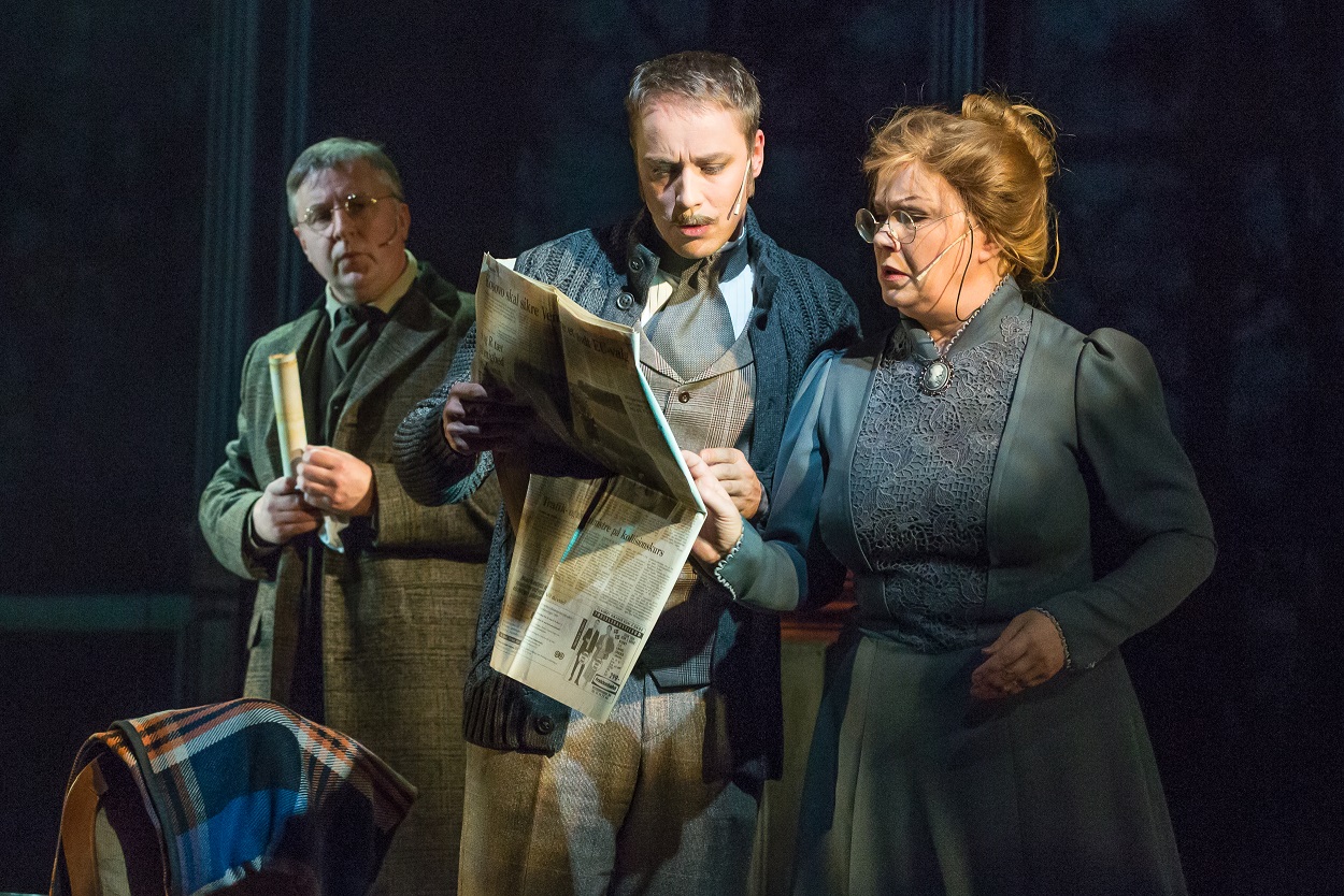 Skats no Nacionālā teātra izrādes