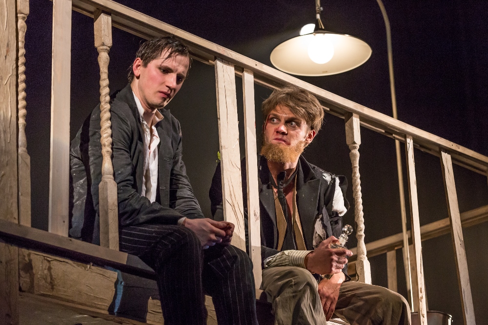 Karls Rosmans – Edijs Zalaks, Robinsons – Mārtiņš Upenieks // Foto – Gunārs Janaitis