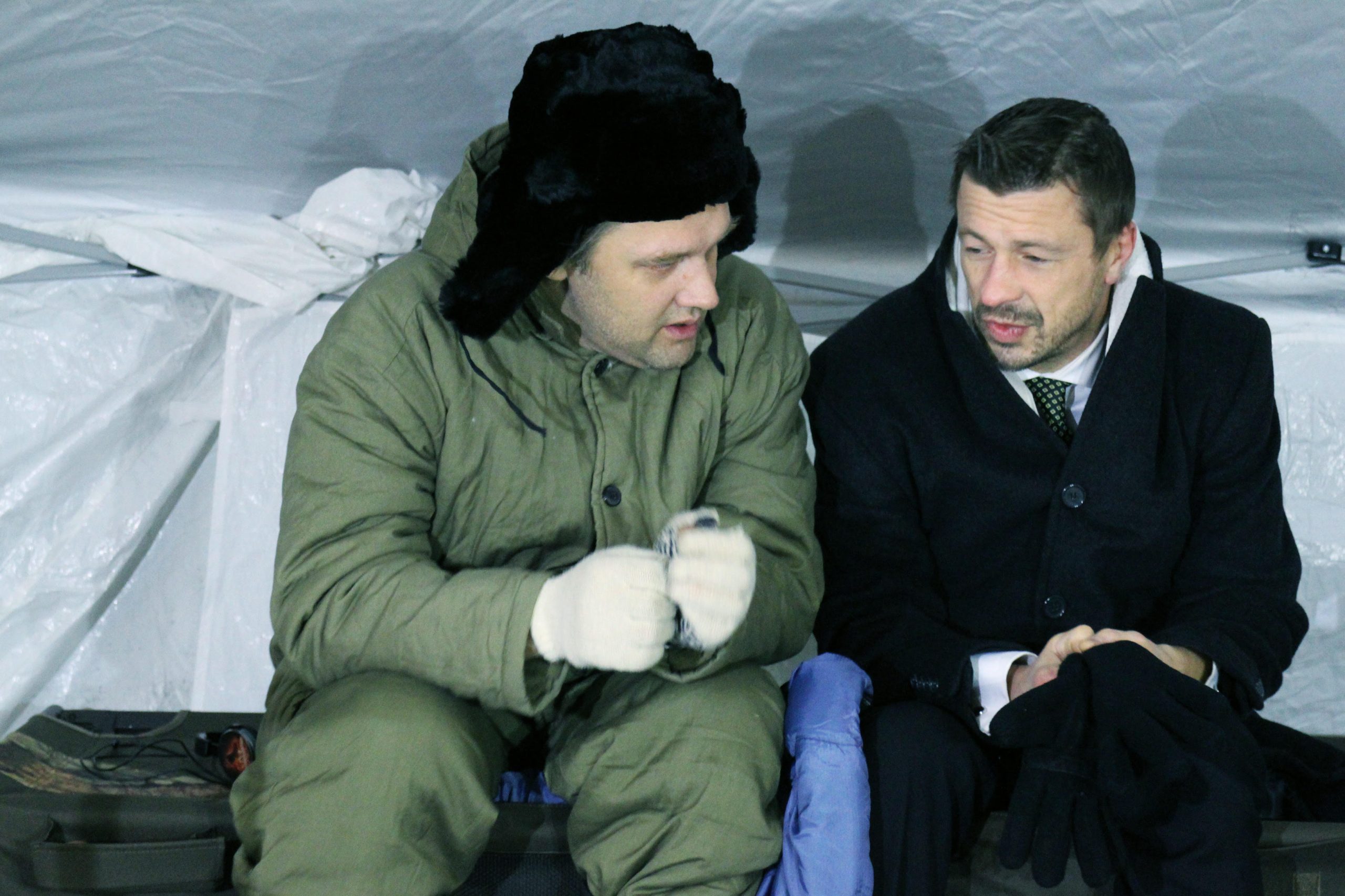 Skats no Goda teātra izrādes 