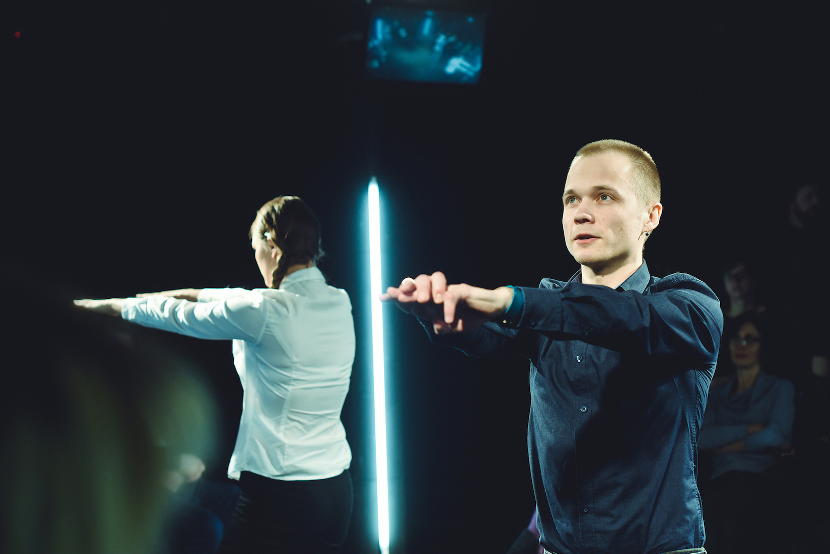 Skats no DDT izrādes 