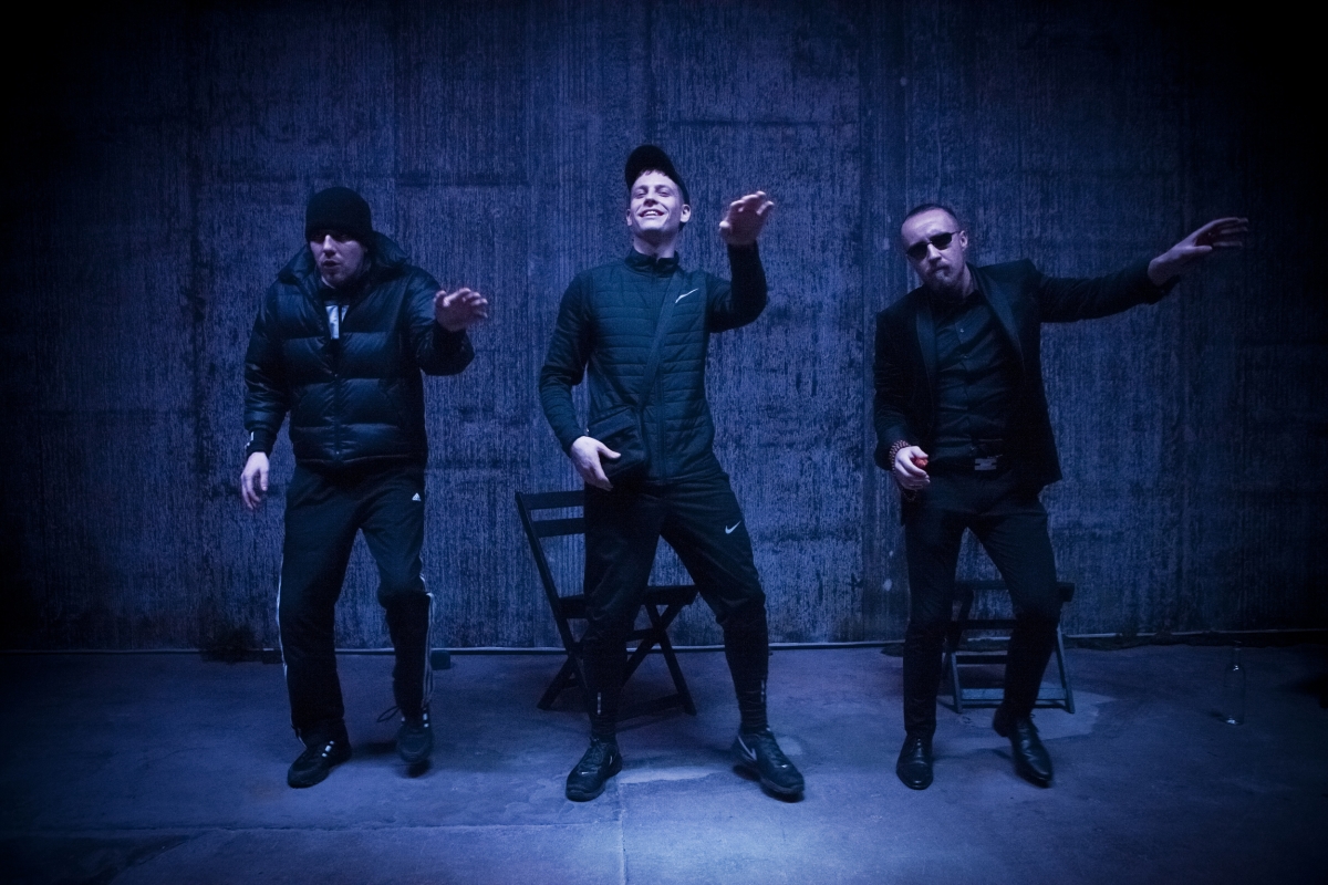 Skats no Nacionālā Kauņas drāmas teātra izrādes 