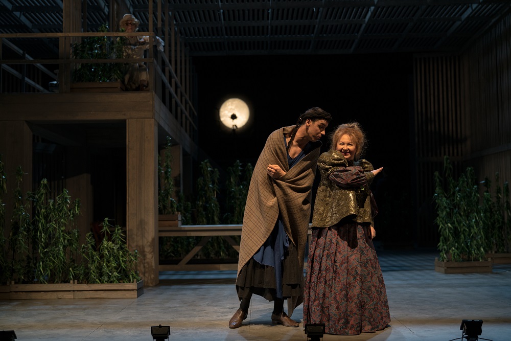 Uļita – Kārlis Freimanis, Taņuška – Skaidrīte Putniņa // Foto – Mārtiņš Vilkārsis