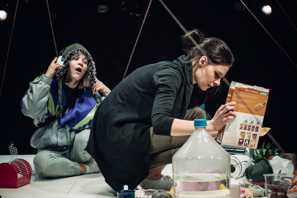 Skats no DT izrādes 