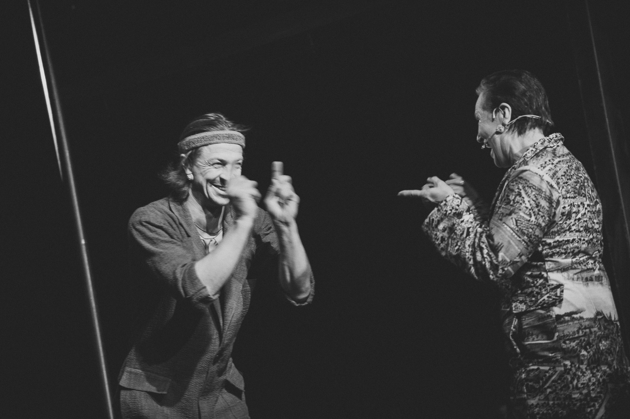 Egons Dombrovskis – Vinstons Smits Liepājas teātra izrādē 