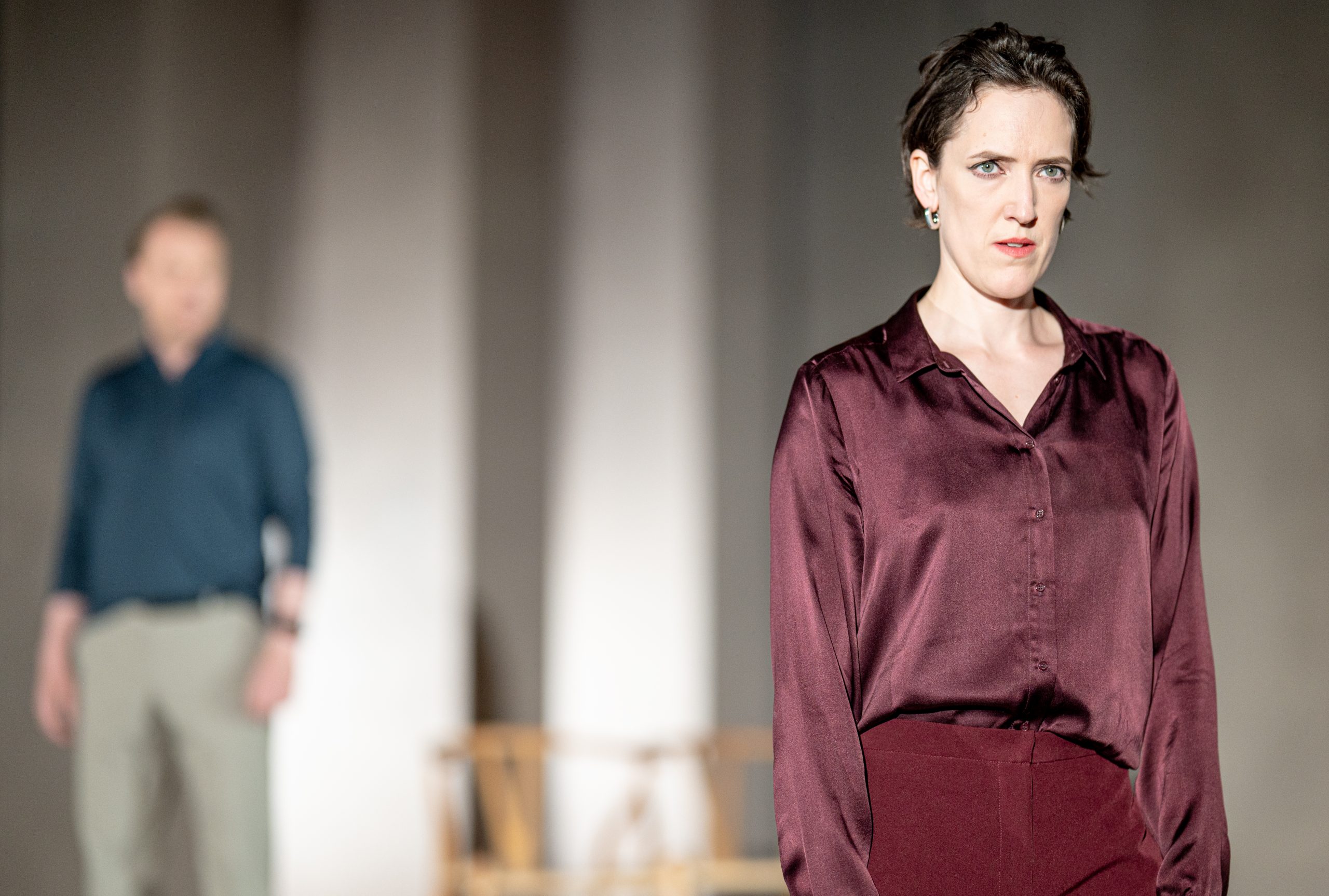 Skats no Oslo Jaunā teātra izrādes 