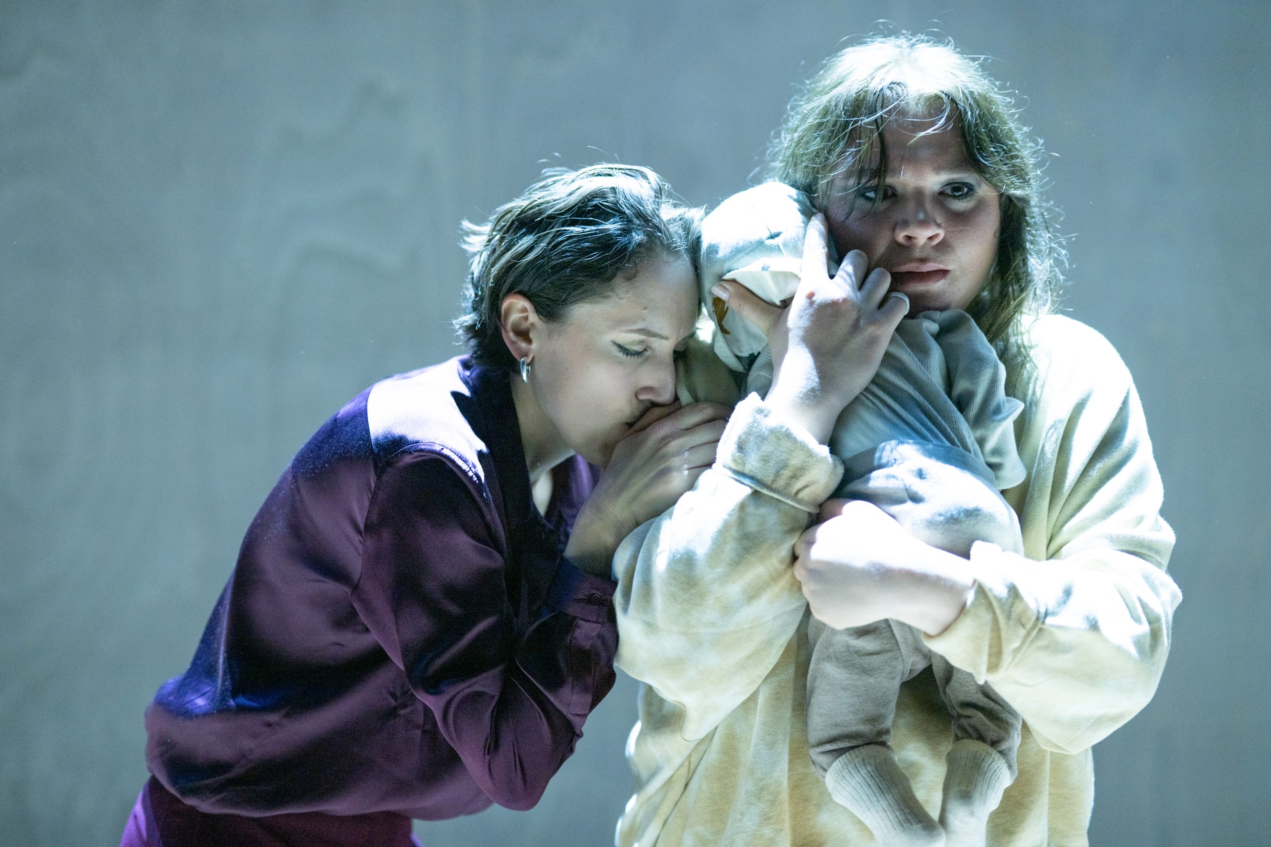 Skats no Oslo Jaunā teātra izrādes 