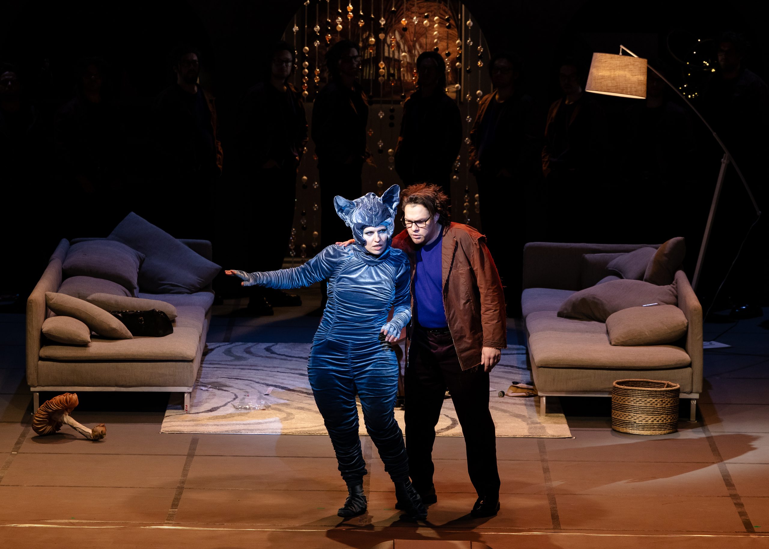 Skats no LNOB izrādes 