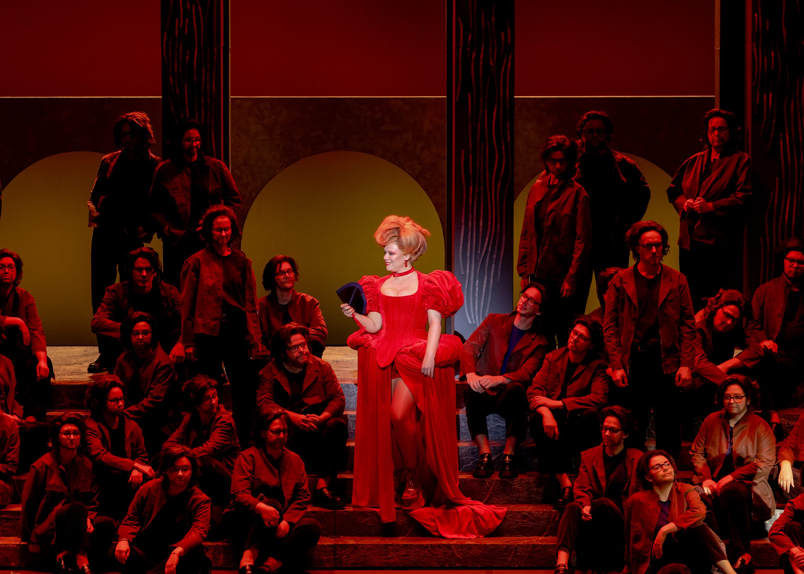 Skats no LNOB izrādes 