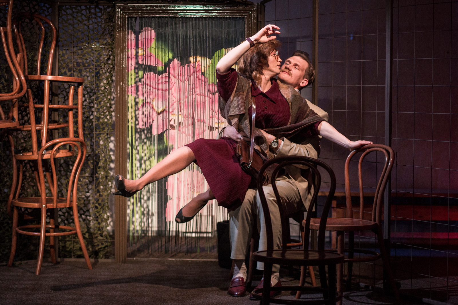 Sibilla Švirkste – Iveta Pole, Jurgens Dižbraucējs – Gatis Gāga // Foto – Jānis Deinats