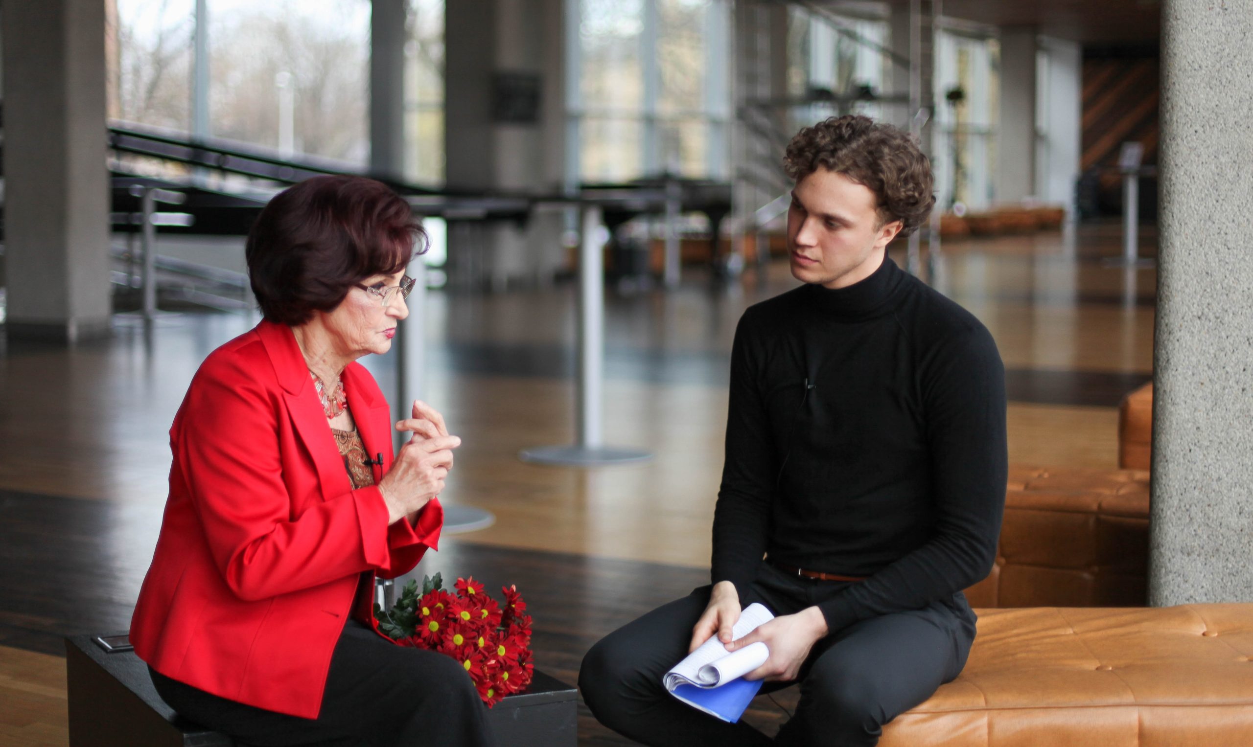 Olga Dreģe un Kārlis Arnolds Avots // Foto – Madara Melne-Tomsone