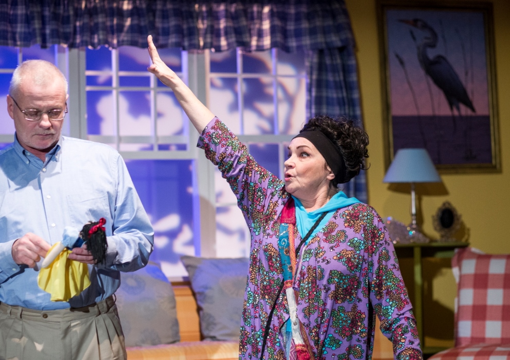 Vaņa – Pēteris Gaudiņš, Kasandra – Marina Janaus // Foto – Jānis Deinats