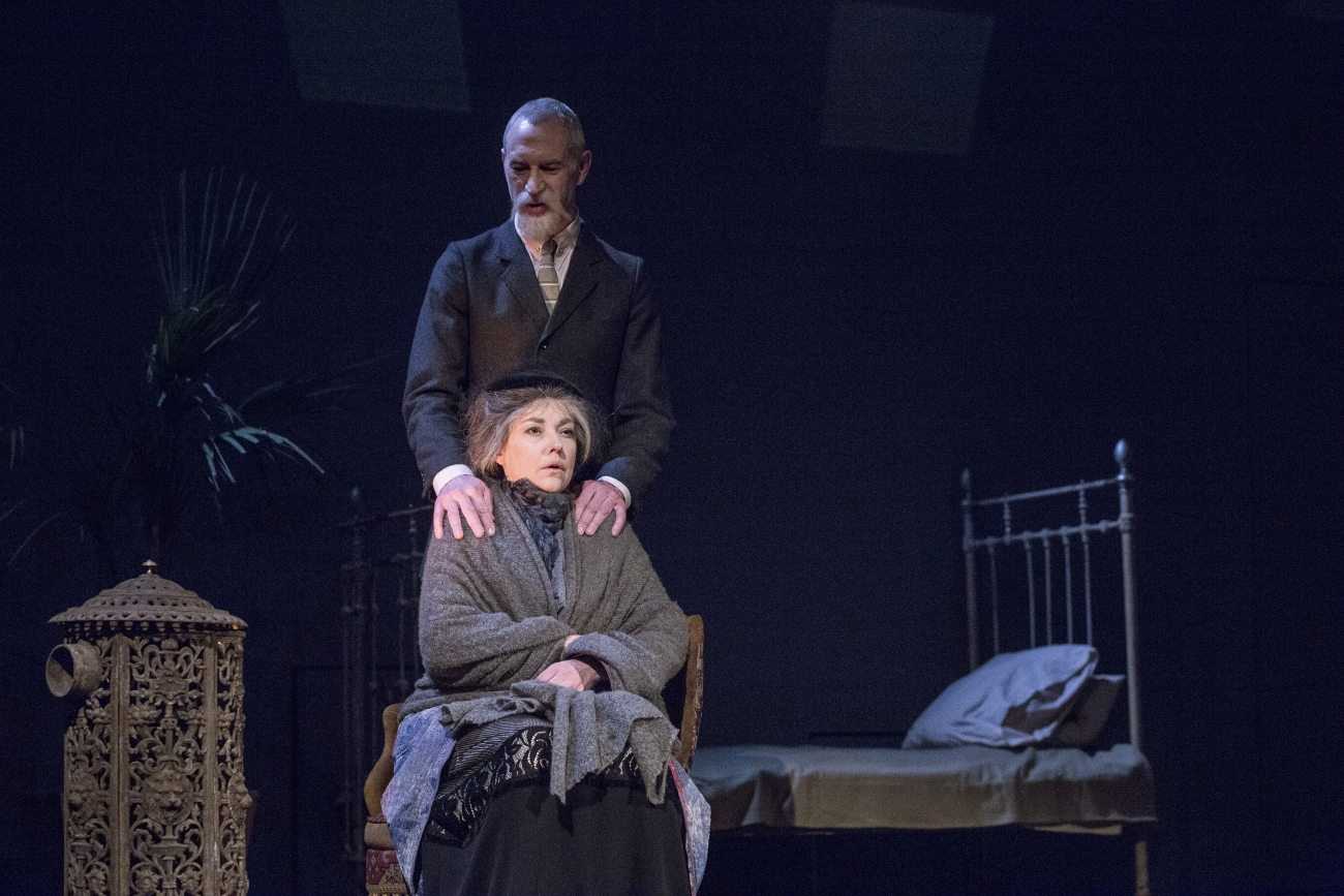 Aspazija – Baiba Broka, Rainis – Ģirts Krūmiņš // Foto – Jānis Deinats