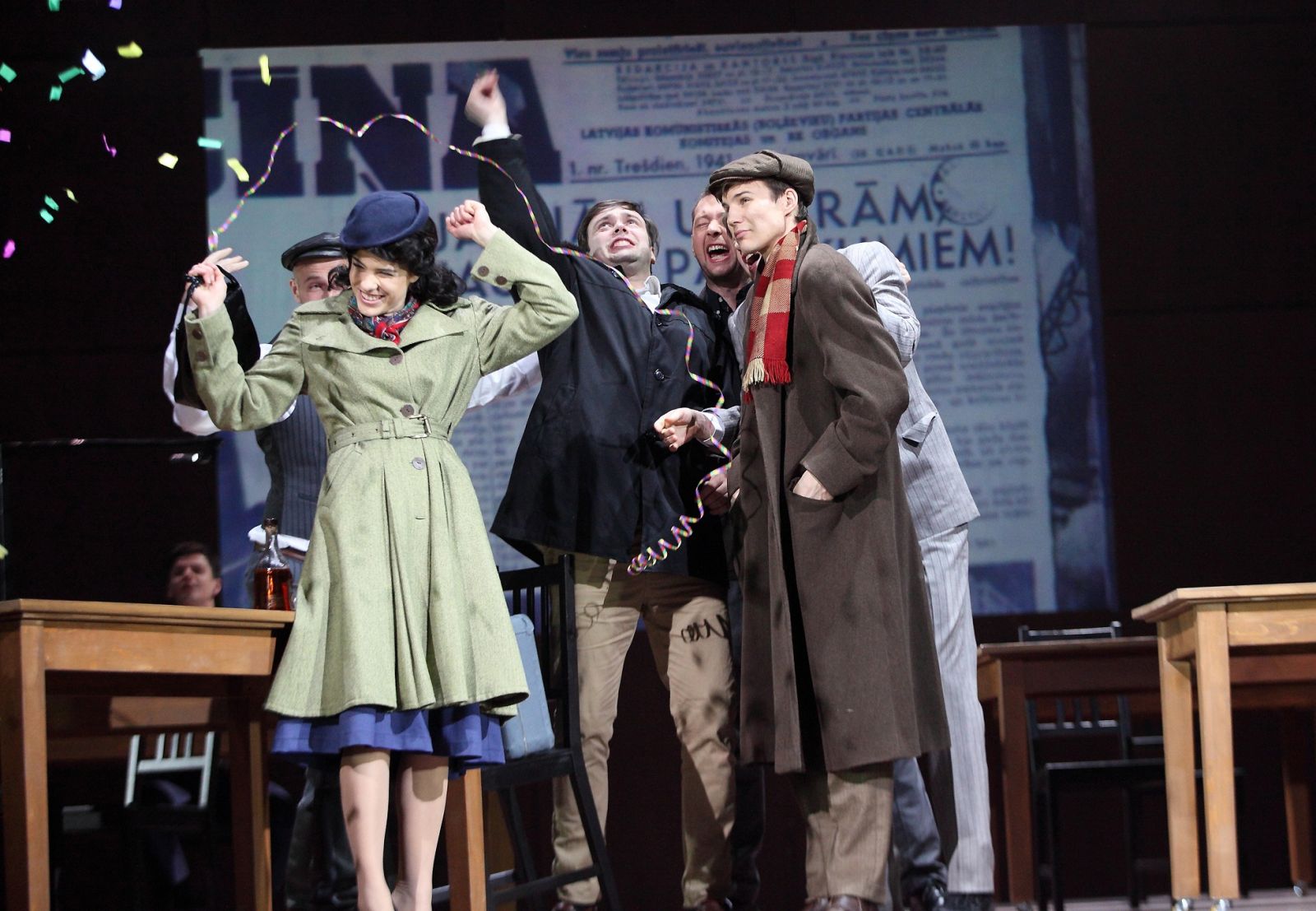 Skats no NT izrādes 