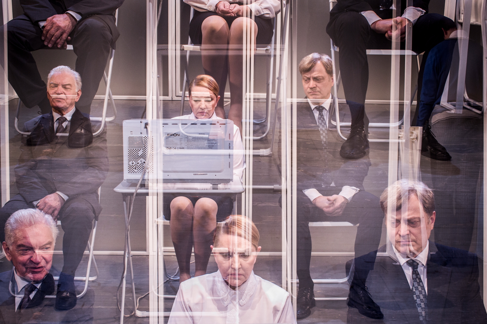 Ģirts Jakovļevs, Gunta Virkava un Normunds Laizāns izrādē 