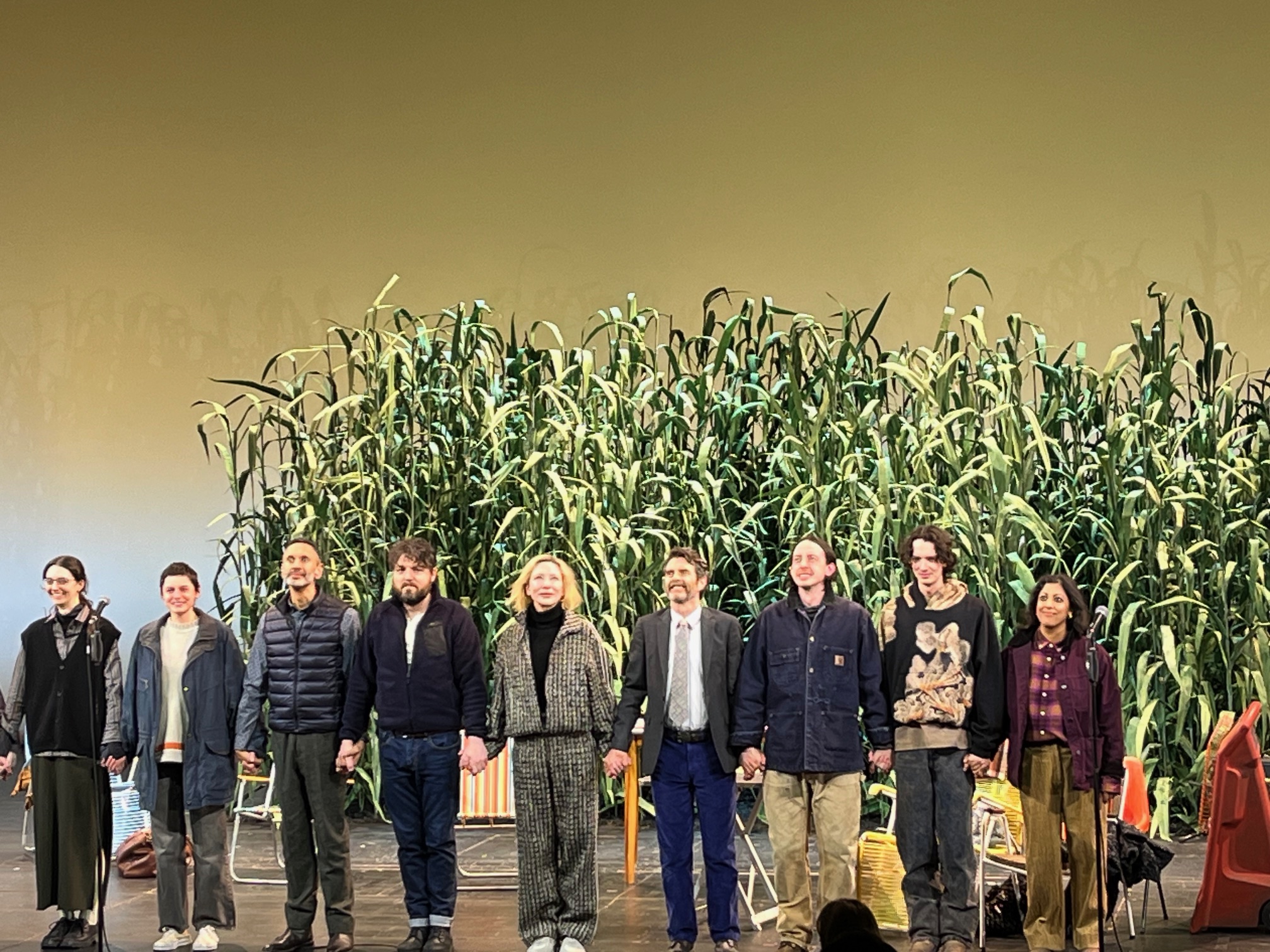 Aplausi pēc izrādes 