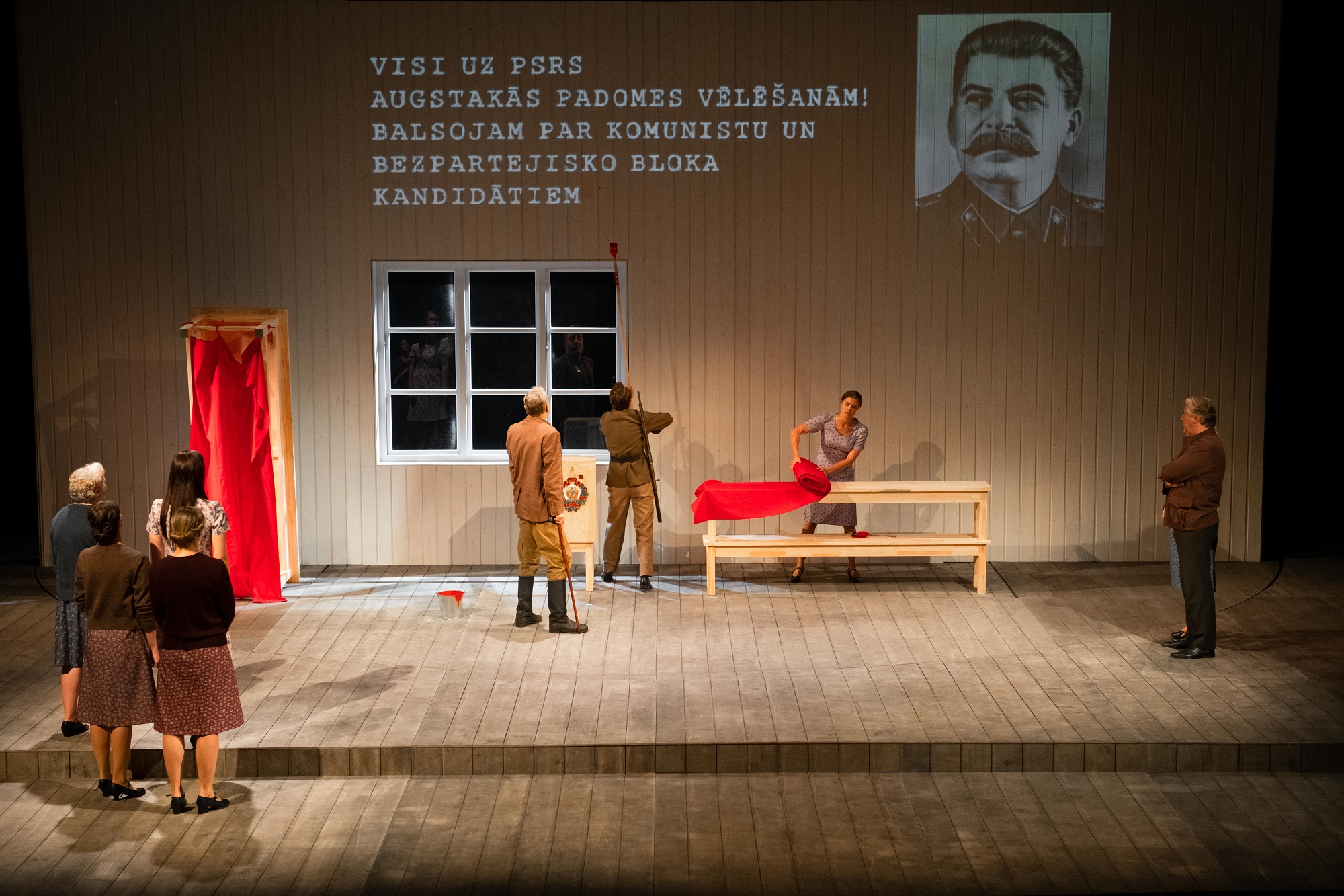 Skats no izrādes // Foto – Kristaps Kalns