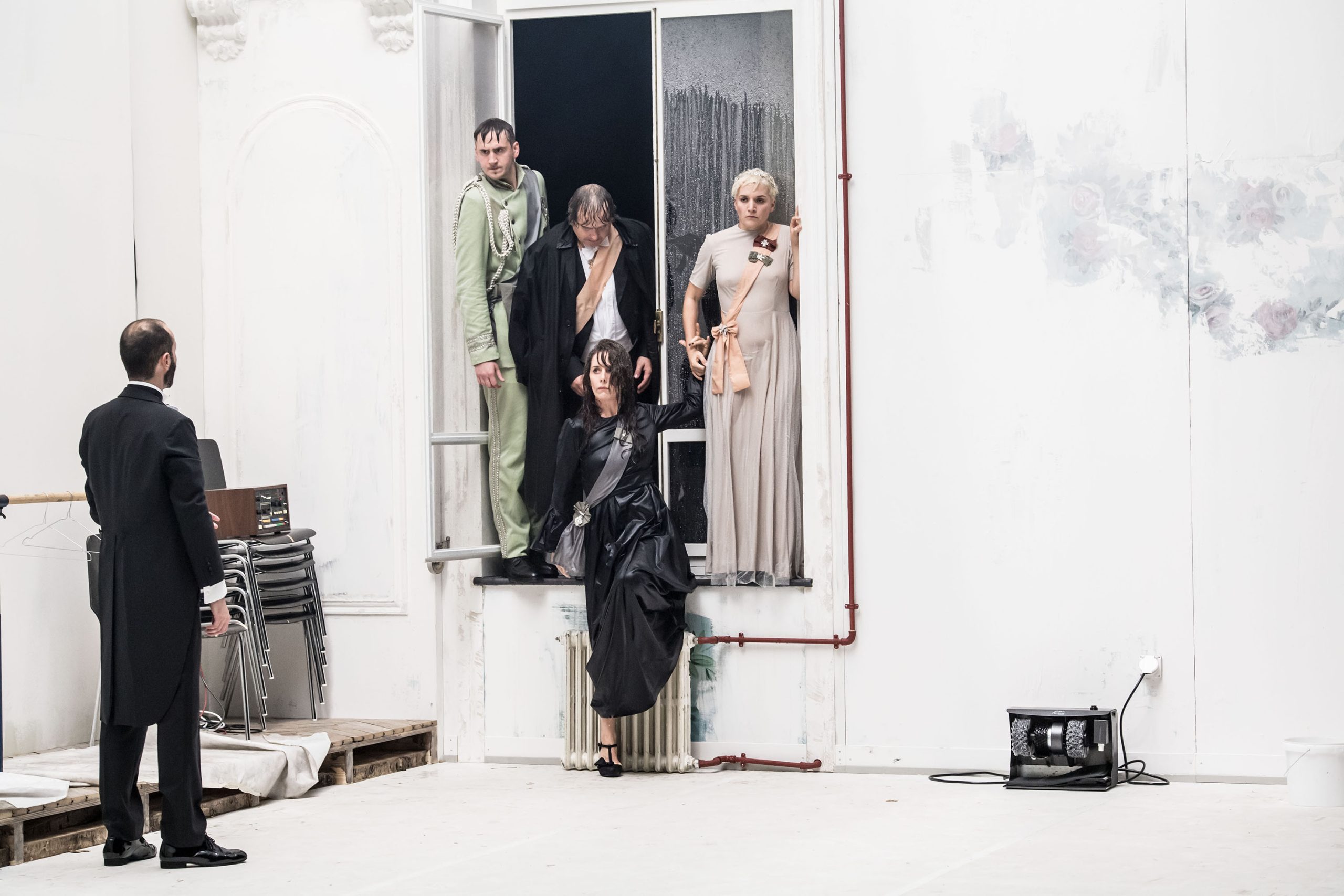 Skats no Bāzeles teātra (Šveice) izrādes 