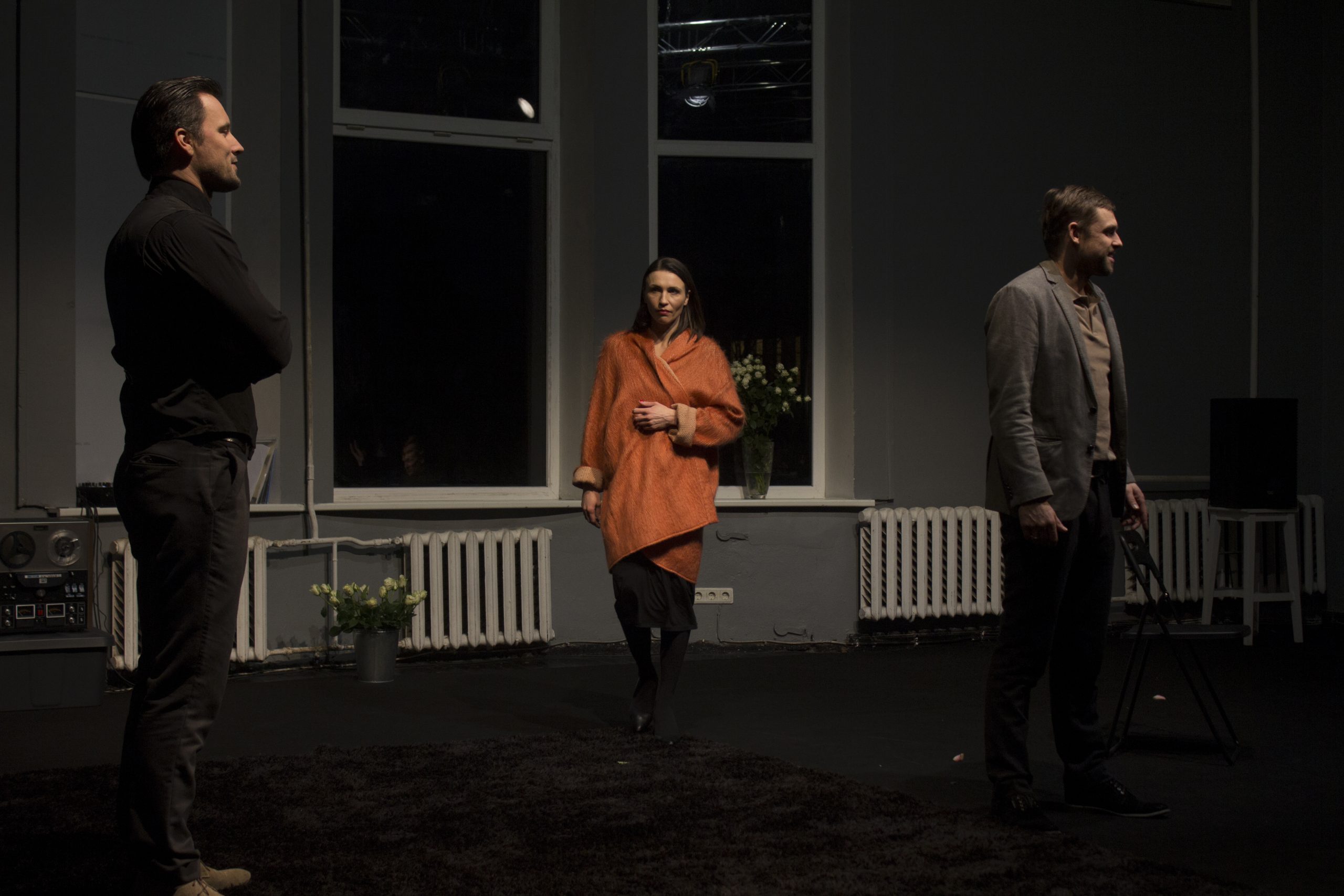 Lēvborgs – Andris Bulis, Heda – Iveta Pole, Tesmans – Edgars Samītis // Publicitātes foto