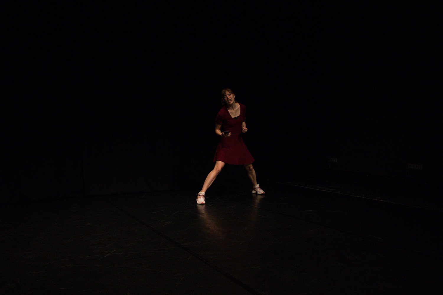 Skats no izrādes. Foto – Evija Sedola