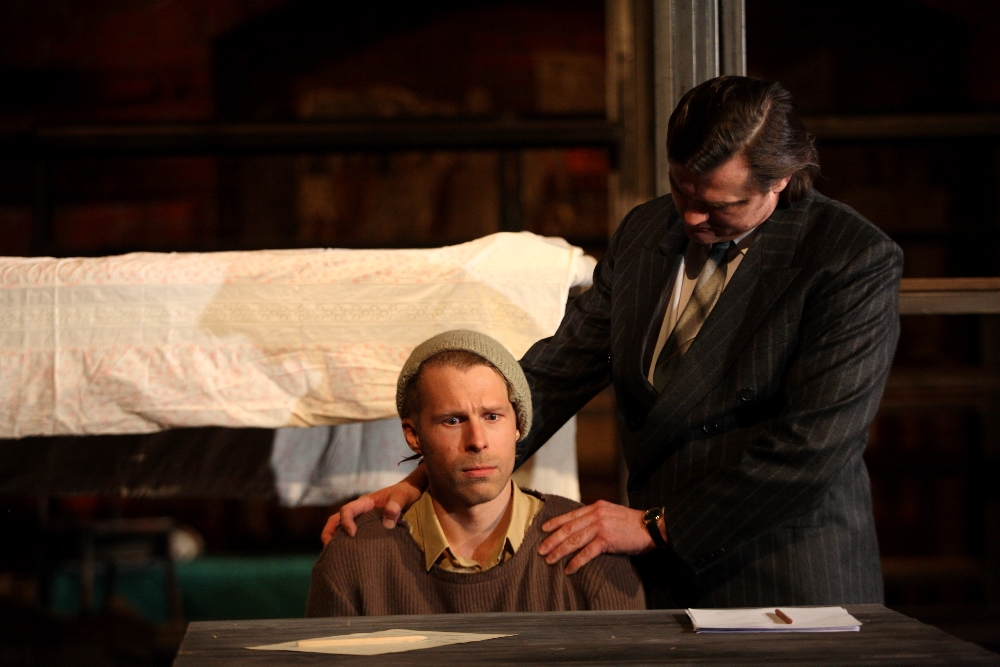 Lūkass – Artūrs Dīcis, Pēteris – Artis Robežnieks // Foto – Agnese Zeltiņa