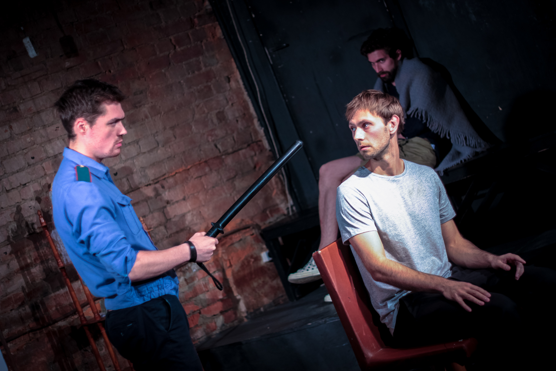 Skats no Teatr.doc (Krievija) izrādes 