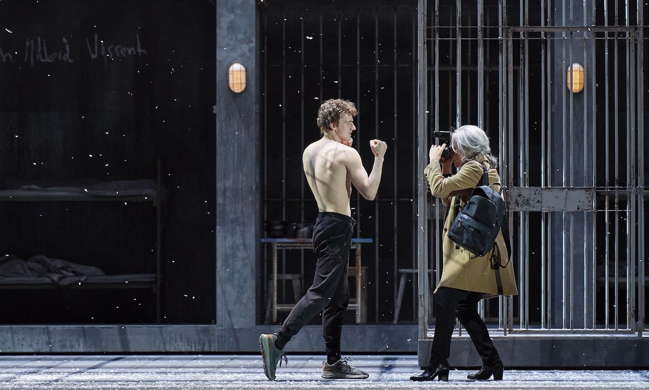 Jaunais Parsifāls – Nikolajs Sidorenko, Kudrija – Elīna Garanča // Foto – Michael Pöhn (Wiener Staatsoper)