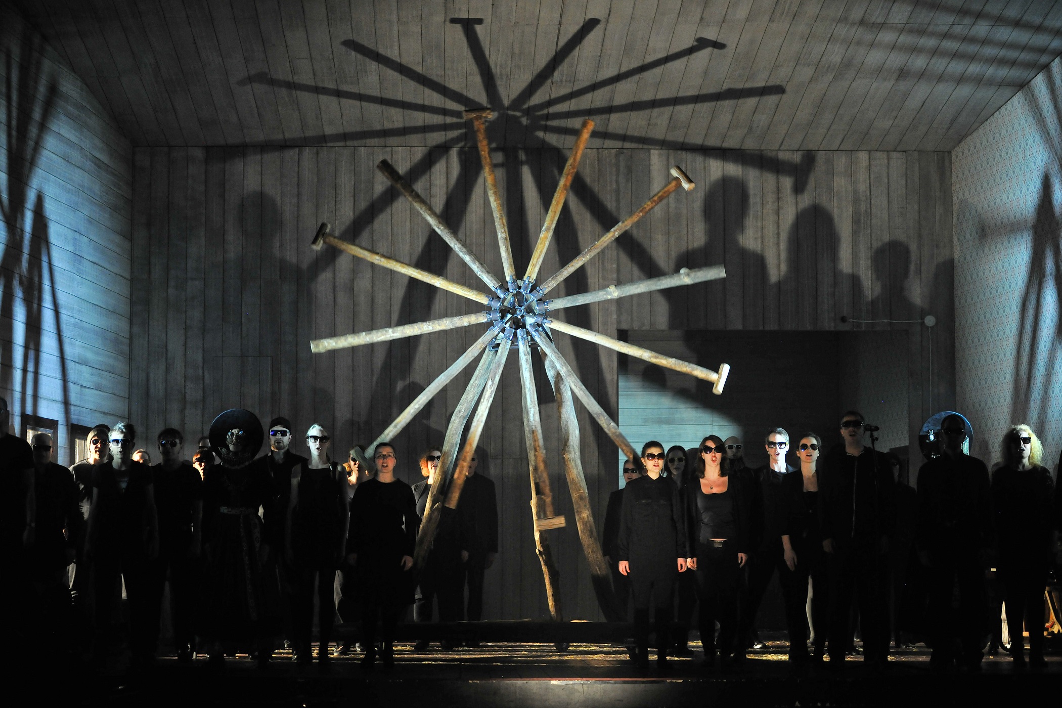 Skats no Nacionālā teātra izrādes