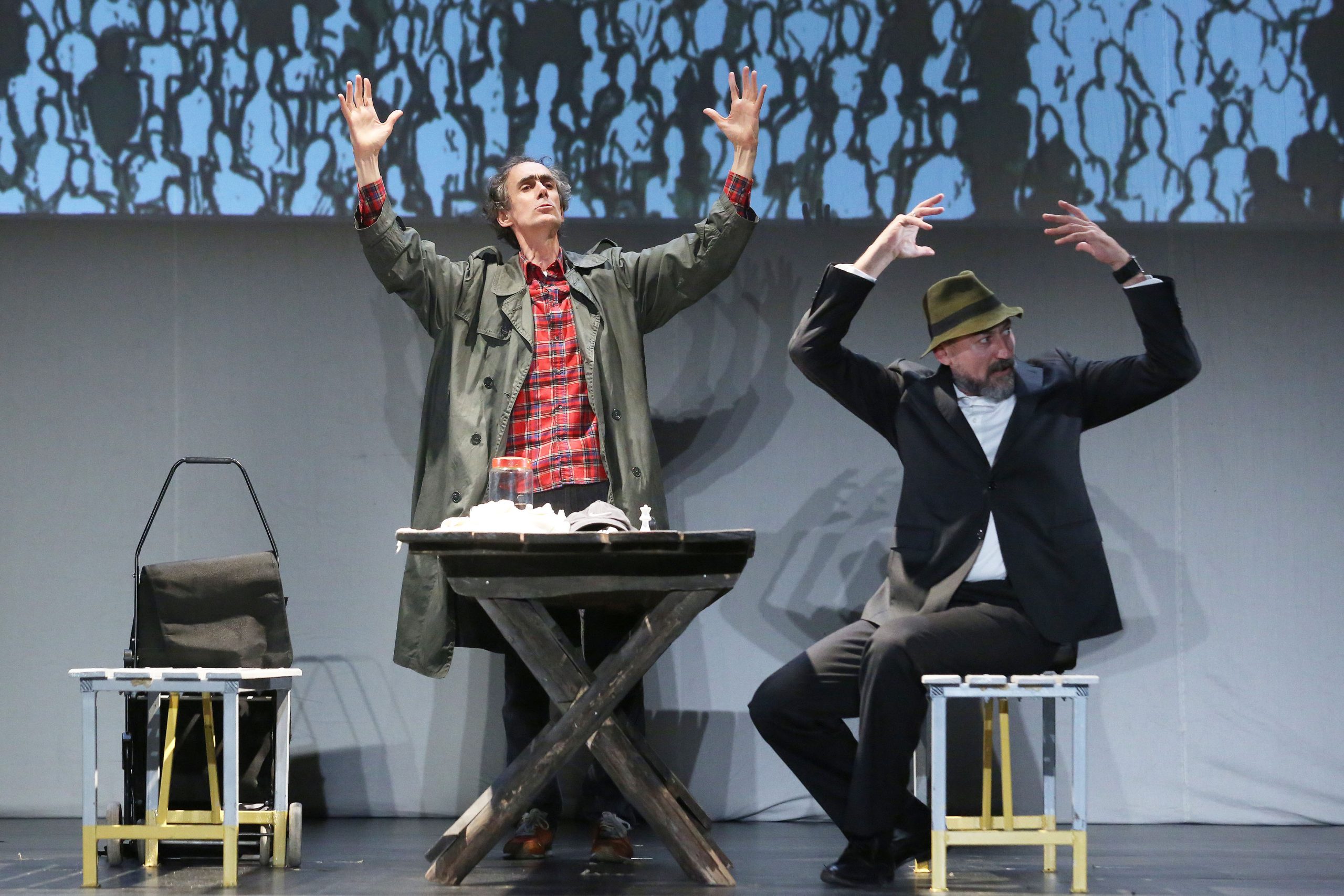 Skats no Huana Majorgas izrādes 