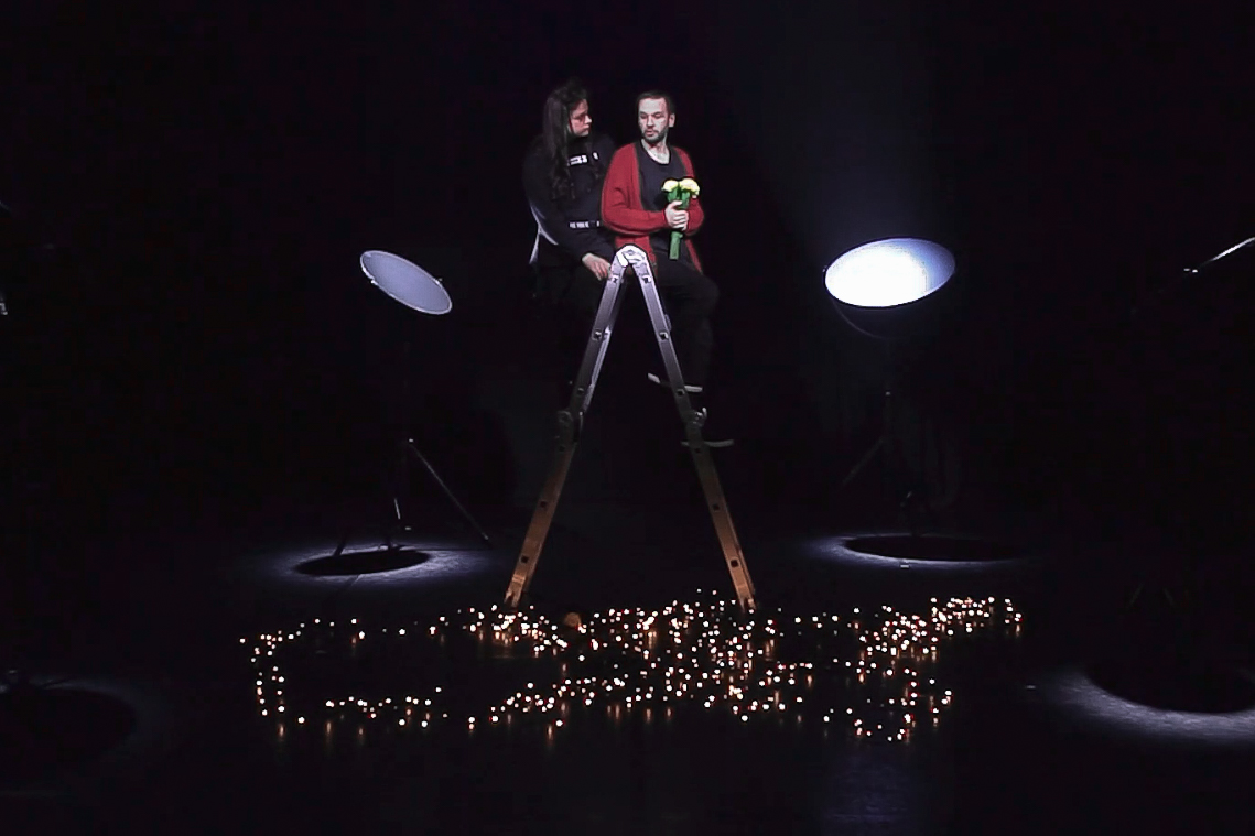 Skats no Daugavpils teātra izrādes 