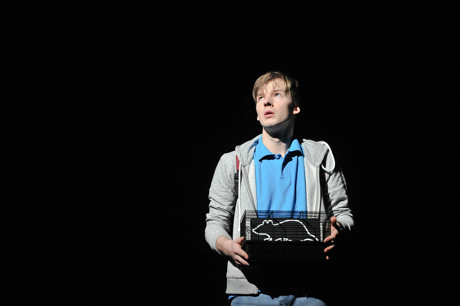 Skats no NT izrādes 