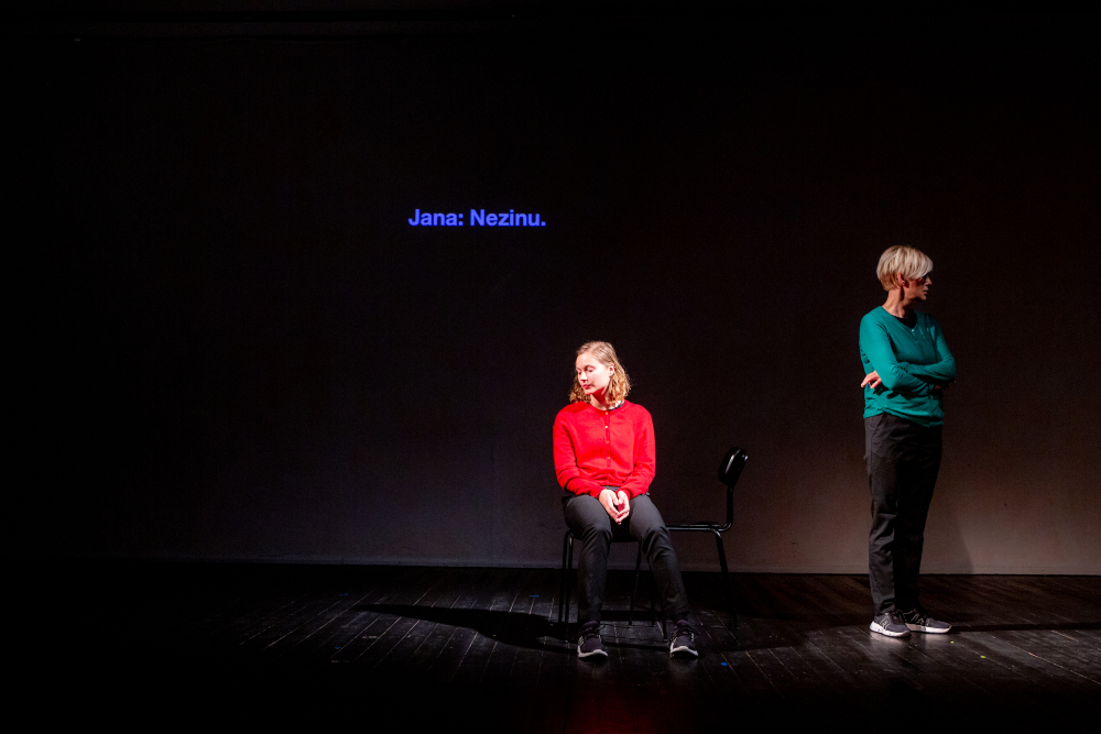 Skats no ĢIT izrādes 