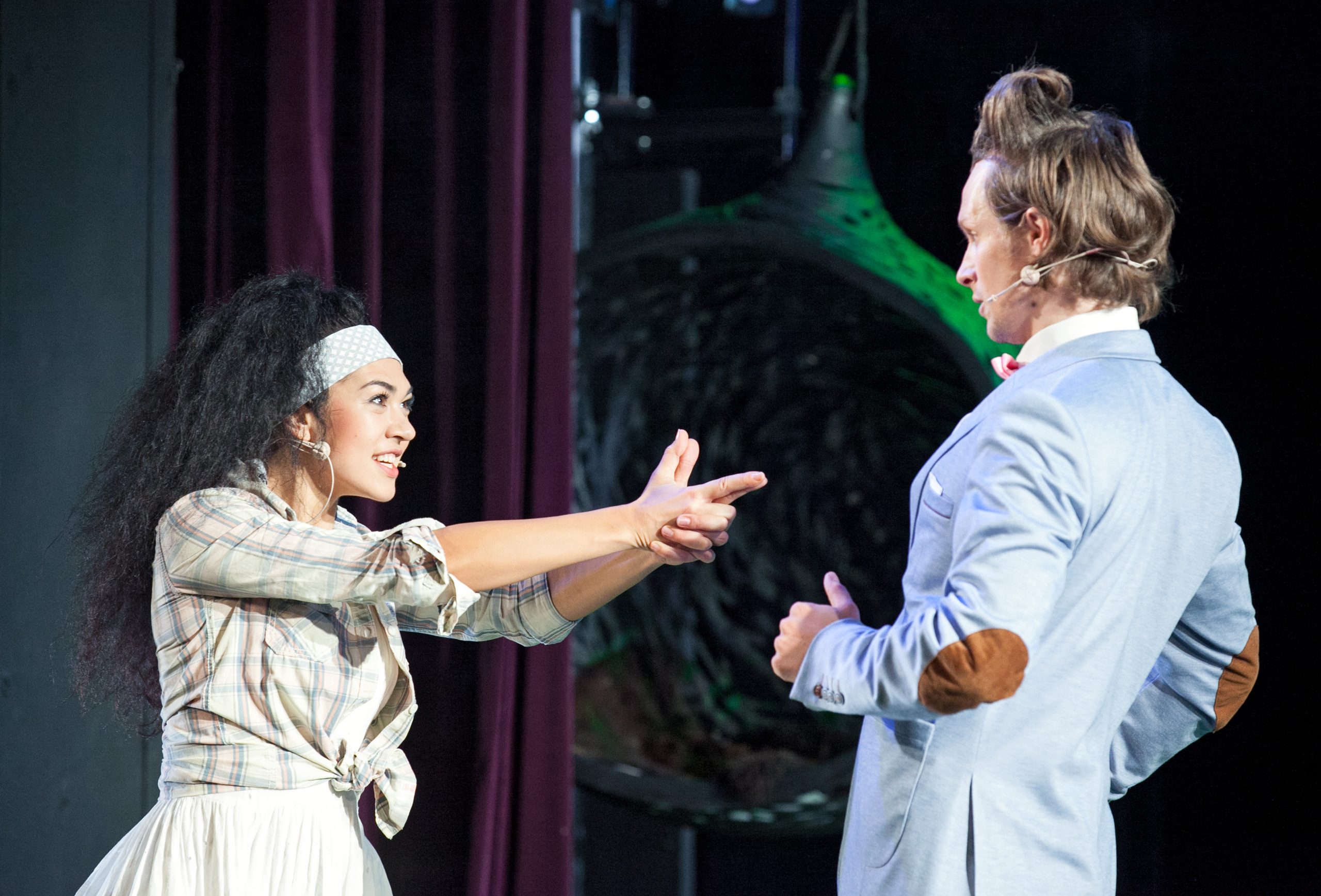 Sniegbaltīte – Samira Adgezalova, Princis – Rolands Beķeris // Foto – Ziedonis Safronovs