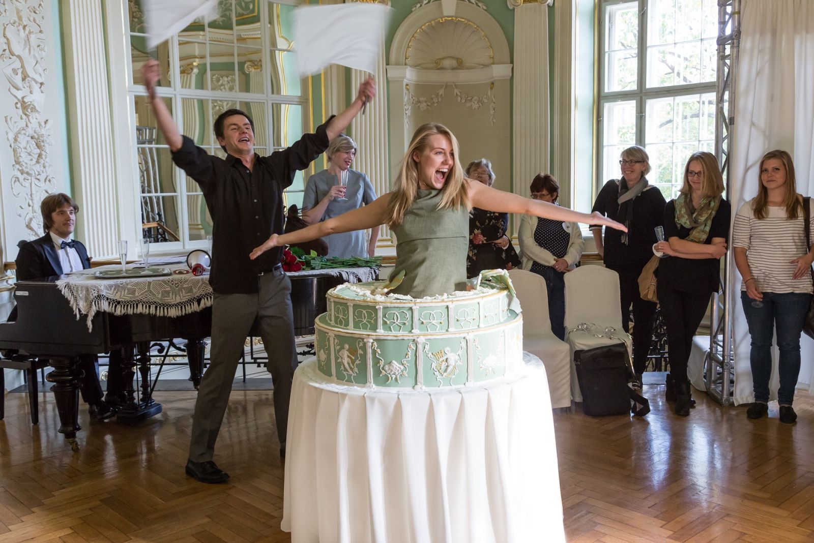 Skats no Nacionālā teātra un 